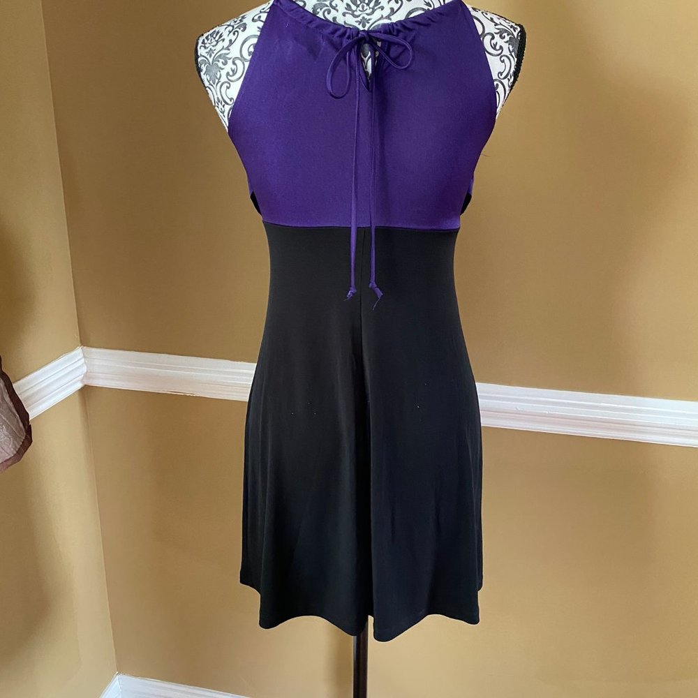 Sweet Storm Ruffle Halter Dress - Small - Picture 5 of 6